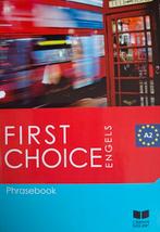 Phrasebook first choice Engels,, Ophalen of Verzenden