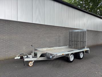 Hapert Indigo 3000 KG machinetransporter met lange oprijkep! beschikbaar voor biedingen