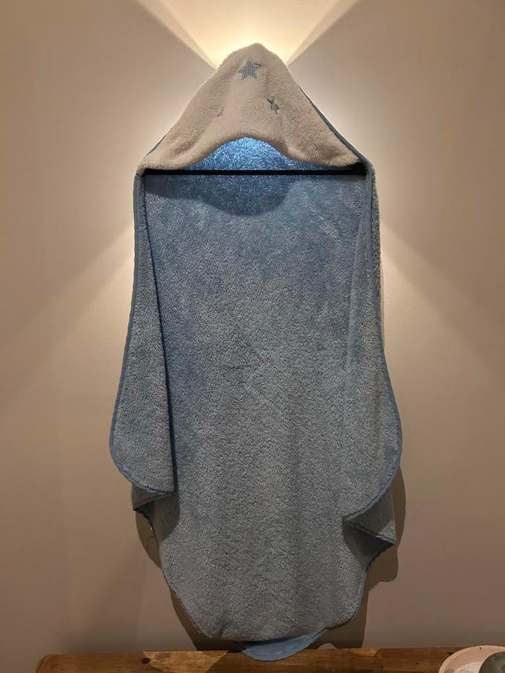 Optidee Baby Wikkeldeken - Zachte Blauwe Badcape, Kinderen en Baby's, Badjes en Verzorging, Zo goed als nieuw, Overige typen, Overige merken