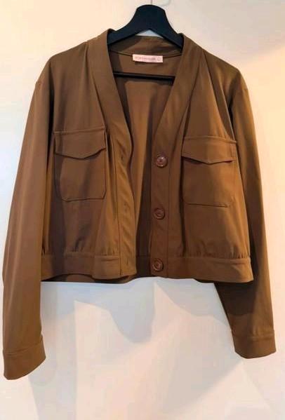 Studio Anneloes Blazer New Army Maat L, Kleding | Dames, Jasjes, Kostuums en Pakken, Zo goed als nieuw, Jasje, Maat 42/44 (L)