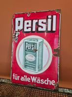 Oud emaille reclame bord Persil, Ophalen of Verzenden