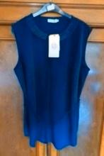 NIEUW pracht blauwe tuniek merk Roders Beaumond maat 54, Roders Beaumond, Blouse of Tuniek, Nieuw, Verzenden