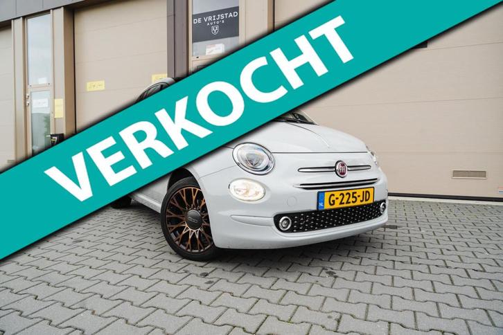 Fiat 500 0.9 TwinAir Turbo Sport 120YEAR EDITION GRIGIO CAMP, Auto's, Fiat, Bedrijf, Te koop, ABS, Airbags, Airconditioning, Centrale vergrendeling