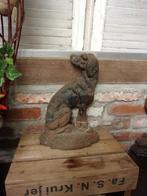 HOUNDDOG/JACHTHOND DEURSTOPPER GIETIJZER JR 80 VORIGE EEUW, Antiek en Kunst, Ophalen