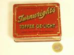 antiek Snoepblikje ~ TURNWRIGHT'S toffee de-light Candy-box, Gebruikt, Ophalen of Verzenden