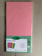 Pakje 40 hobby carton 27X13,5 cm, Ophalen of Verzenden, Nieuw, Overige thema's, Overige typen