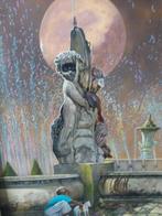 kunst, olieverf schilderij van winterswijkse louis nijhuis, Ophalen