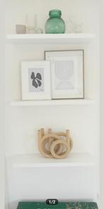 Drie wandplanken met verborgen ophangbeslag, Ophalen of Verzenden, Gebruikt