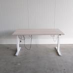 Elektrisch zit-sta bureau - 160x80cm - H63-129cm - BR79, Gebruikt, -, -, Ophalen of Verzenden