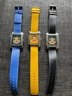 Paul Frank Horloge met band Blauw - Geel - Zwart, Polshorloge, Nieuw, Kunststof, Ophalen