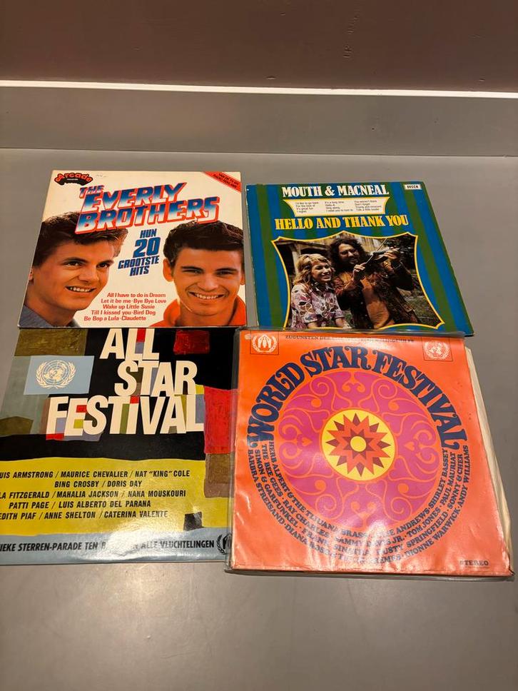 Vintage Vinyl Platen Collectie, Cd's en Dvd's, Vinyl | Overige Vinyl, Gebruikt, 12 inch, Ophalen of Verzenden