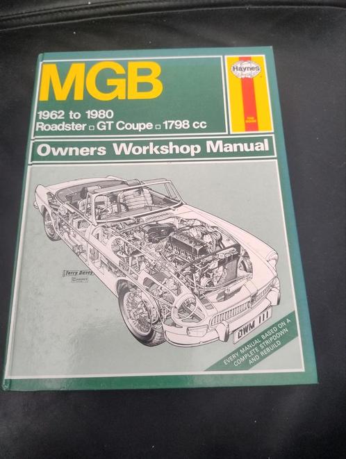 Haynes MGB 1962 to 1980, Auto diversen, Handleidingen en Instructieboekjes, Ophalen of Verzenden
