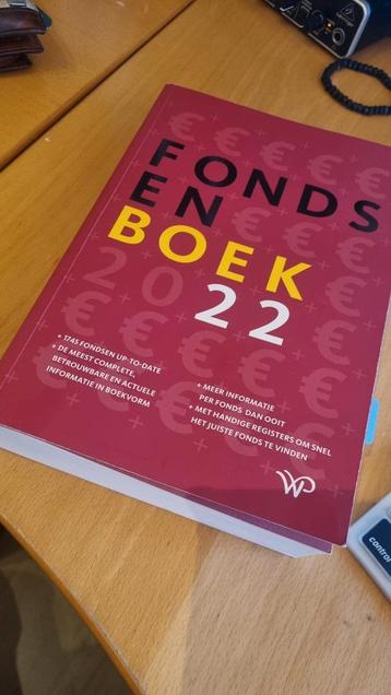 Fondsenboek 2022 als nieuw
