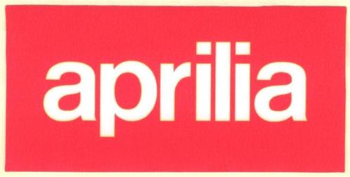 Aprilia sticker #32, Motoren, Accessoires | Stickers, Verzenden