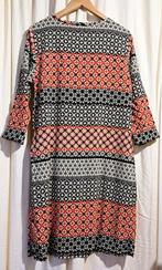 KYRA & KO 🎉overal motief 3/4 mouwen jurk mt 44, Overige kleuren, Verzenden, Maat 42/44 (L), Zo goed als nieuw