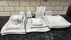 Schafer Serviesset 12 personen - Compleet!, Huis en Inrichting, Keuken | Servies, Verzenden, Keramiek, Zo goed als nieuw, Effen