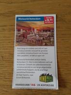 Kortingsbon voor Miniworld Rotterdam, Drie personen of meer, Kortingskaart