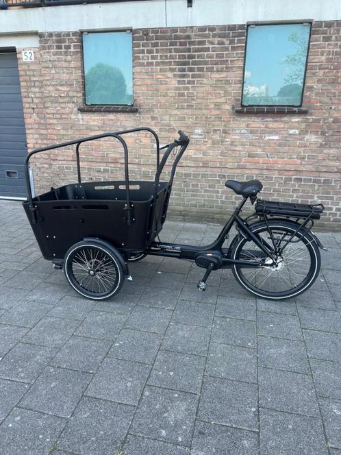 Vogue Carry 3 elektrische bakfiets | 168 km gereden, Fietsen en Brommers, Fietsen | Bakfietsen, Zo goed als nieuw, Overige merken