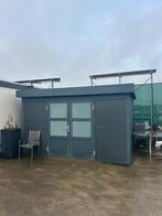Aluminium | Cabin | Berging | Rechtdak, Tuin en Terras, Ophalen, Gebruikt, Overige materialen, Overige typen