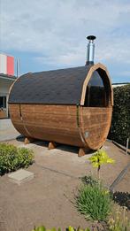2,5M Barrel Sauna Gratis Levering en Plaatsing, Ophalen of Verzenden, Nieuw, Complete sauna