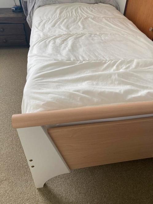 Een persoons ledikant, Huis en Inrichting, Slaapkamer | Complete slaapkamers, Gebruikt, Eenpersoons, Ophalen of Verzenden