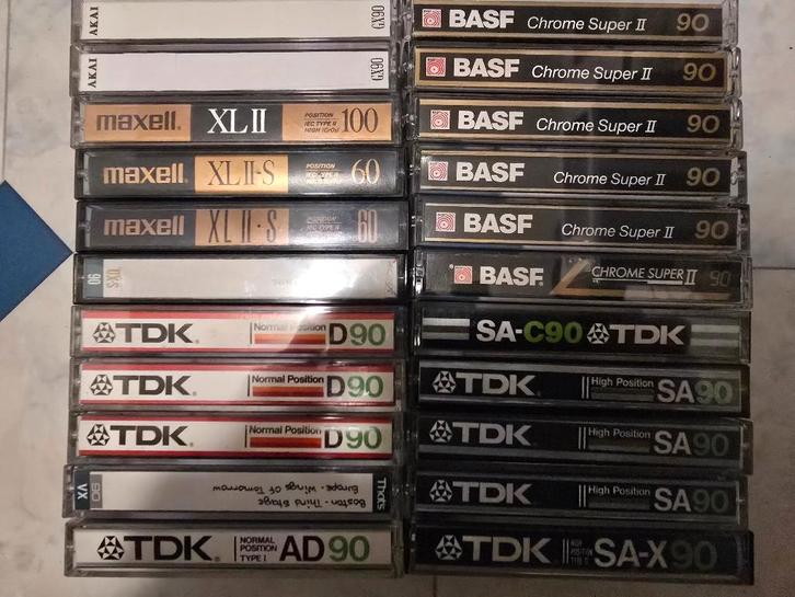 22 voorbespeelde bandtjes., Cd's en Dvd's, Cassettebandjes, Gebruikt, Voorbespeeld, Overige genres, 2 t/m 25 bandjes, Ophalen of Verzenden