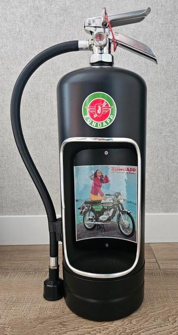 Mooie ZÜNDAPP brandblusser met ledverlichting beschikbaar voor biedingen