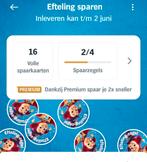 Efteling spaarkaarten 16 stuks, Tickets en Kaartjes, Kortingen en Cadeaubonnen, Kortingsbon, Pretpark