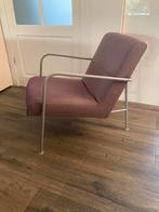 Loungestoel - fauteuil- chill stoel- paars en comfortabel, Huis en Inrichting, Fauteuils, Ophalen, 75 tot 100 cm, Zo goed als nieuw