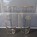 Antieke DAF Glazen met Gouden Rand - Set van 2, Antiek en Kunst, Ophalen of Verzenden