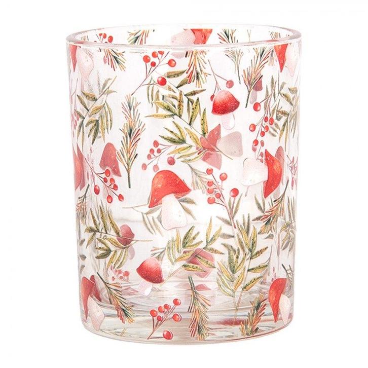 CLAYRE & EEF - PRACHTIG WINDLICHT - PADDENSTOELTJES, Huis en Inrichting, Woonaccessoires | Kandelaars en Kaarsen, Nieuw, Minder dan 25 cm