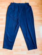 Yessica donkerblauwe wortel broek - maat 52, Ophalen of Verzenden, Zo goed als nieuw, Blauw, Broek of Spijkerbroek