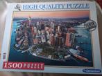 New York puzzel 1500 stukjes, Ophalen of Verzenden, 500 t/m 1500 stukjes, Zo goed als nieuw