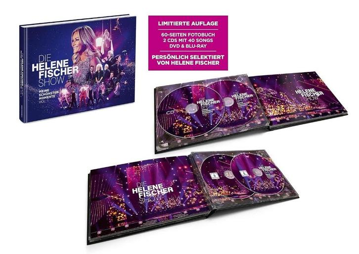 Helene Fischer - "Schönsten Momente" (cd/dvd/blu-ray)!, Cd's en Dvd's, Cd's | Schlagers, Nieuw in verpakking, Boxset, Ophalen of Verzenden