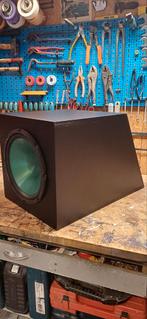 gesloten subwoofer met infinity speaker, Auto diversen, Autospeakers, Ophalen, Gebruikt