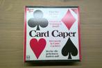 Card Caper - kaartspel met speelbord, Ophalen of Verzenden, Een of twee spelers, Zo goed als nieuw, University Games