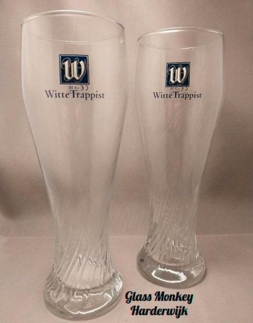 Witte Trappist bierglazen. 50cl ( La Trappe ), Verzamelen, Biermerken, Nieuw, Glas of Glazen, La Trappe, Ophalen of Verzenden