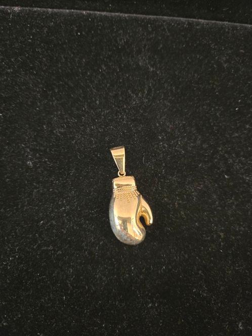 14 k gouden bokshandschoen hanger 14,4 gram, Sieraden, Tassen en Uiterlijk, Kettinghangers, Nieuw, Goud, Goud, Overige voorstellingen