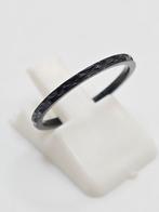 Charmin's stainless steel ring R365, IJzer of Staal, Zwart, Nieuw, Ophalen of Verzenden
