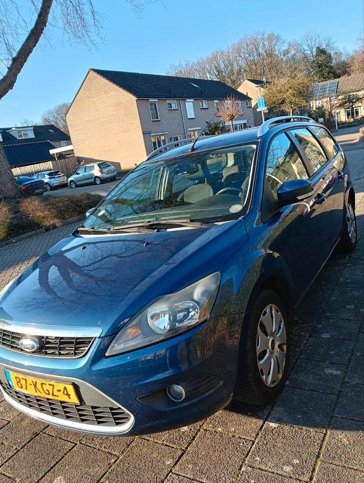 Ford Focus 1.8 92KW Wagon 2009 Blauw, Auto's, Ford, Particulier, Focus, ABS, Airbags, Airconditioning, Bluetooth, Boordcomputer
