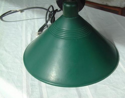 vintage groene retro hanglamp lamp, Huis en Inrichting, Lampen | Hanglampen, Ophalen of Verzenden