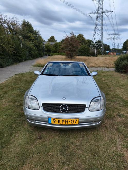 Mercedes-Benz SLK 2.3 Slk230 Kompr Roadster AUT 1999 Grijs, Auto's, Mercedes-Benz, Particulier, SLK, ABS, Airbags, Airconditioning