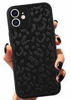 Fraai Zwart iPhone 12 Pro Camera Beschermhoesje (Leopard), Telecommunicatie, IPhone 12, Ophalen of Verzenden, Zo goed als nieuw