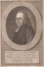 Portret Henricus v. Herwerden (1731-1805)Predikant Amsterdam, Ophalen of Verzenden