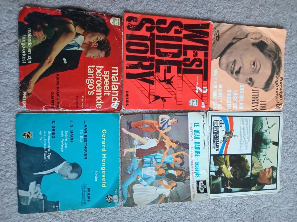 45 toerenplaatjes, Cd's en Dvd's, Vinyl | Overige Vinyl, Ophalen, Overige formaten