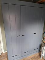 WOOOD kledingkast 3-deurs Connect, Huis en Inrichting, Kasten | Kledingkasten, Ophalen, 50 tot 75 cm, 100 tot 150 cm, 150 tot 200 cm