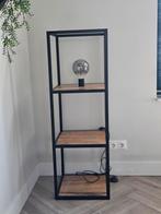 Industriële open kast/vloerlamp, Huis en Inrichting, Ophalen, Met plank(en), Minder dan 50 cm, 100 tot 150 cm