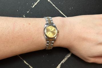 Rolex Oyster Perpetual Datejust dames horloge papieren fraai beschikbaar voor biedingen