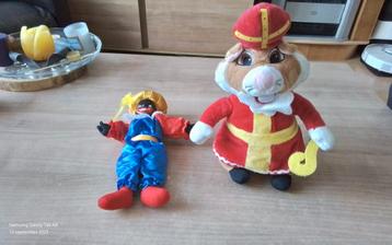 Zwarte Piet en Sinterklaas Hamster Knuffels beschikbaar voor biedingen