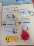 8 gemeente hangers met muntjes, Ophalen of Verzenden